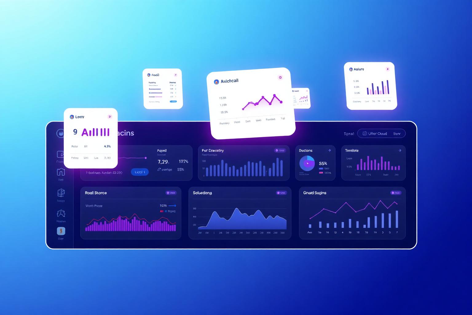 SaaS multi-tenant analytics dashboard